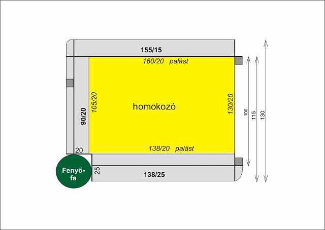 homokozo.jpg - A homokozó terve